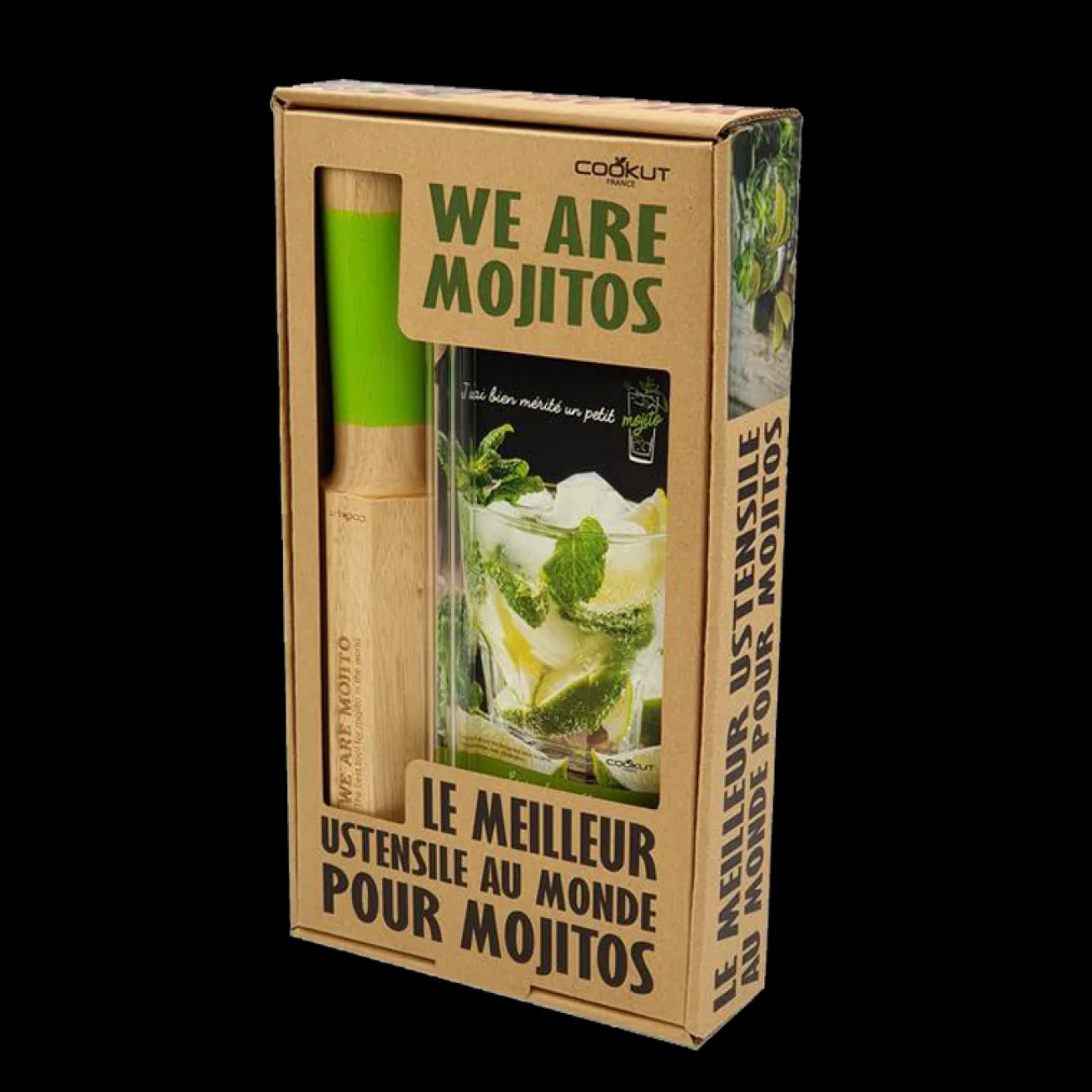 COOKUT Ustensiles De Cuisine^- Coffret cadeau Mojito