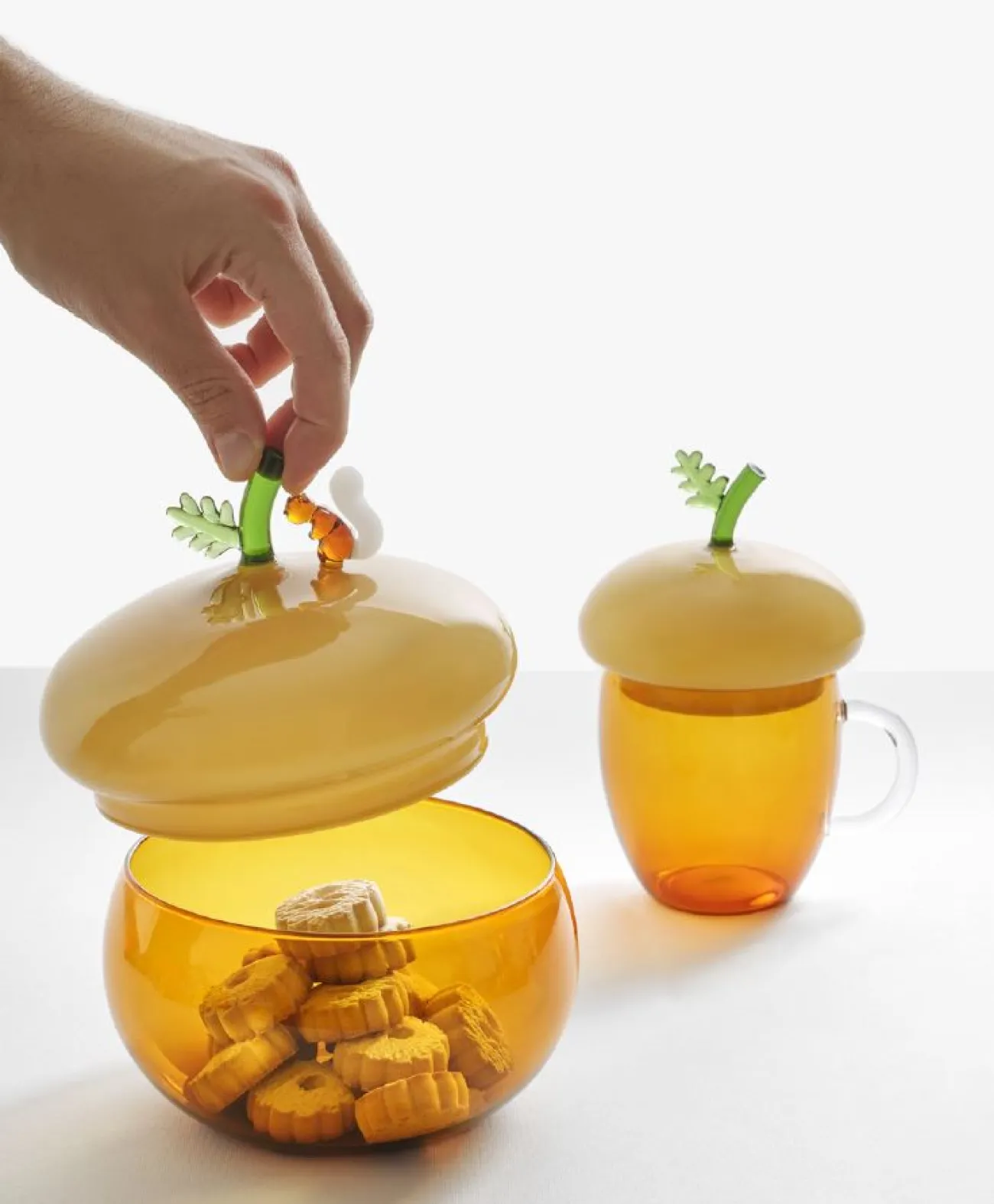 CORRADO CORRADI Mugs, Bols Et Tasses^Ichendorf Acorns Mug avec couvercle