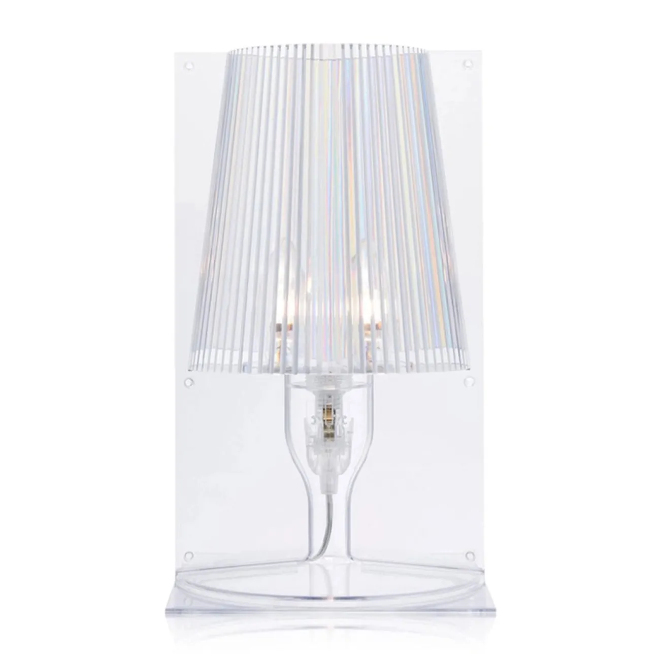 KARTELL Lampes À Poser^- Lampe - Take - Cristal