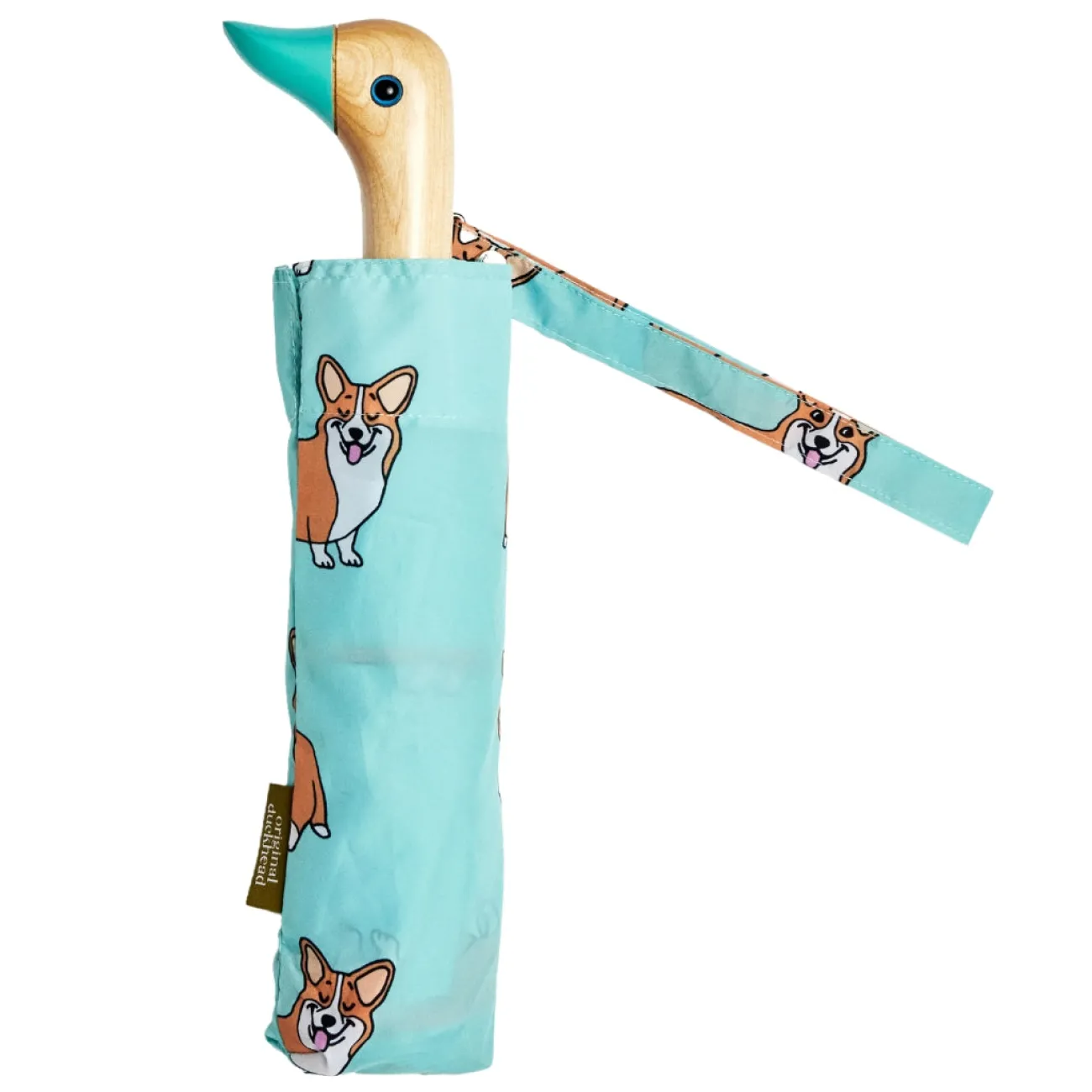 ORIGINAL DUCKHEAD Accessoires (Porte-Clés, Parapluies)^Parapluie compact avec manche Duck - Corgi mint