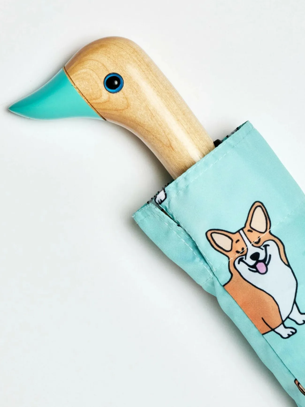 ORIGINAL DUCKHEAD Accessoires (Porte-Clés, Parapluies)^Parapluie compact avec manche Duck - Corgi mint