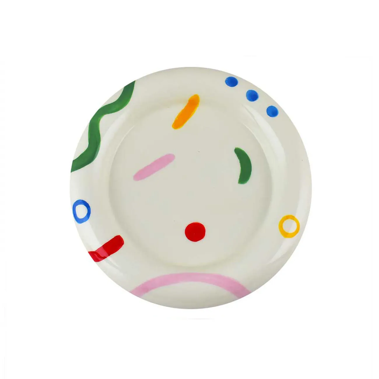 Que Rico Plats Et Assiettes^Plat Juan Ø 19,5 cm - Artistic Minimalism