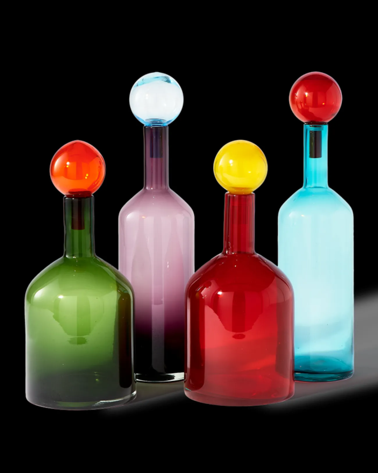 POLSPOTTEN Carafes Et Bouteilles^Pols Potten Bouteille en verre h.33 cm - vert