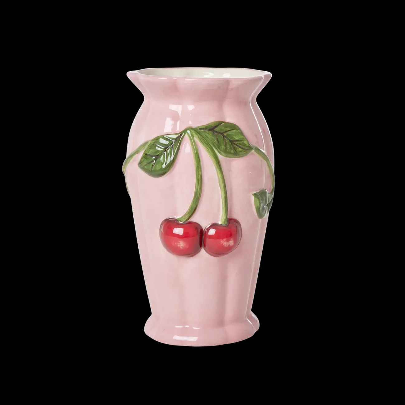 RICE Vases, Caches Pot^Vase cerises rose