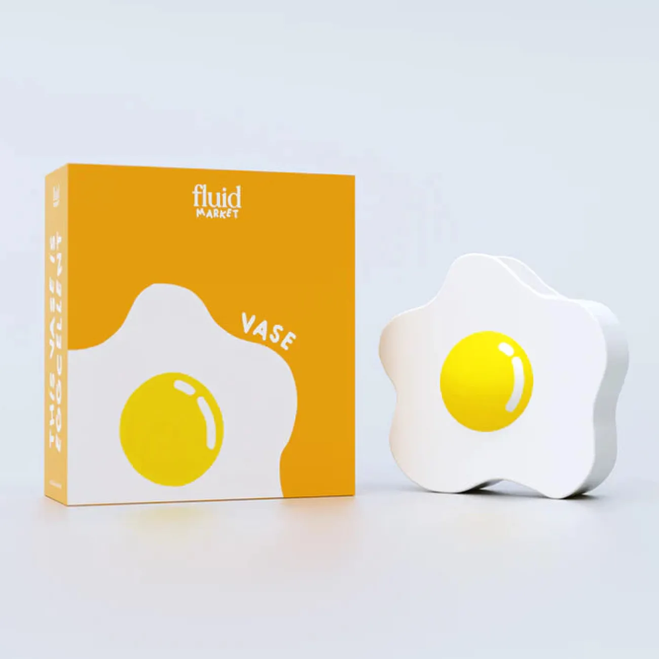 fluid market Vases, Caches Pot^Vase Egg
