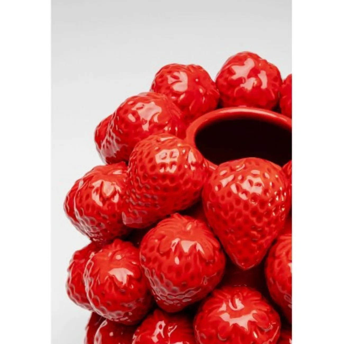 KARE DESIGN Vases, Caches Pot^Vase Fraises rouges - h.30 cm