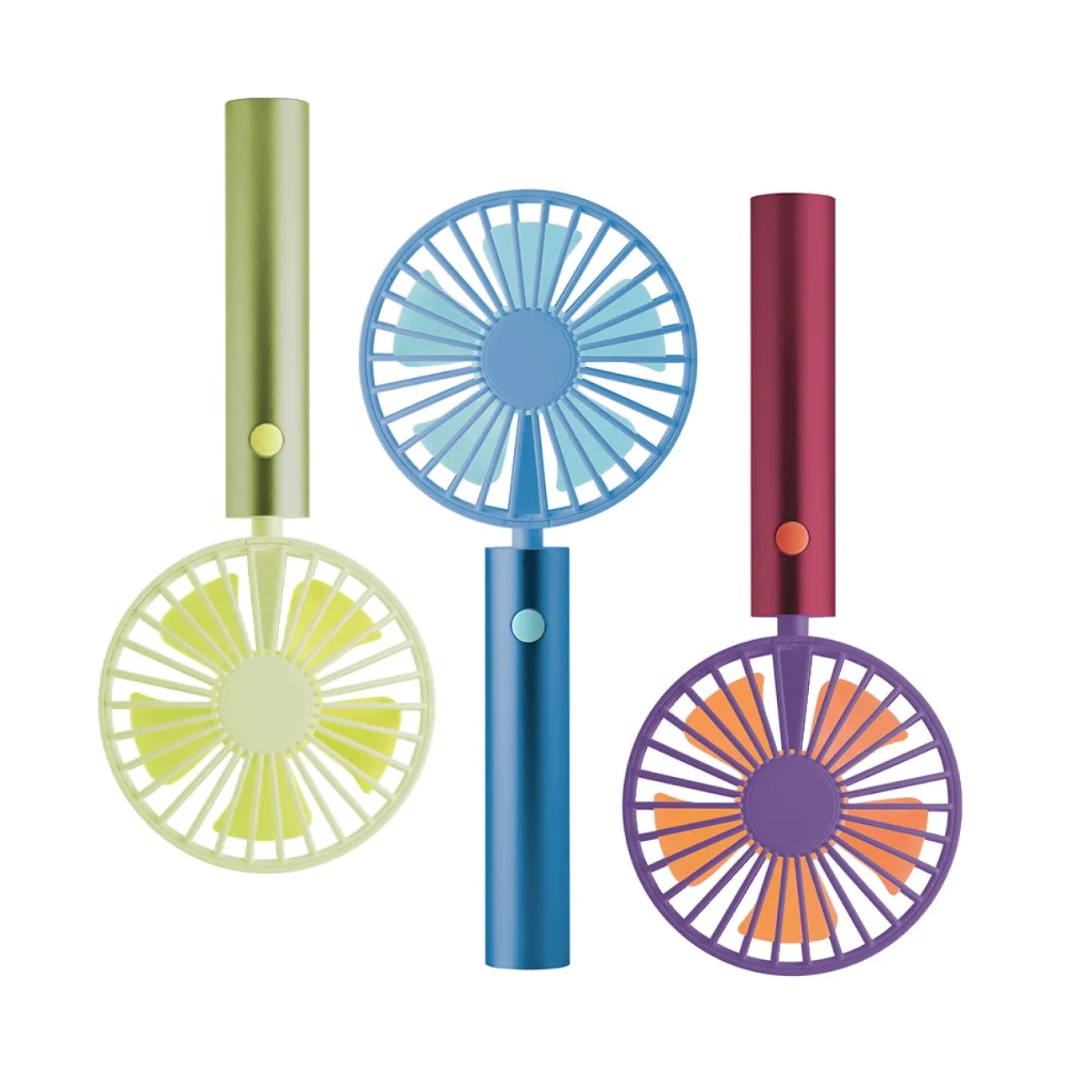 REMEMBER Eventails^Ventilateur Portable - Coloris Multiples